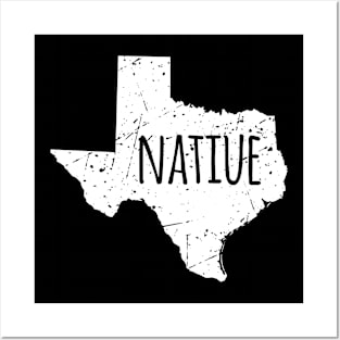 Texas native Posters and Art